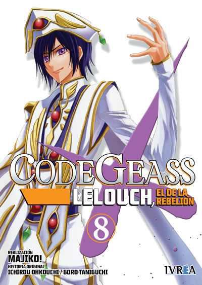 CODE GEASS LELOUCH, EL DE LA REBELION 08 | 9788415922667 | Ichirou Ohkouchi & Goro Taniguchi
