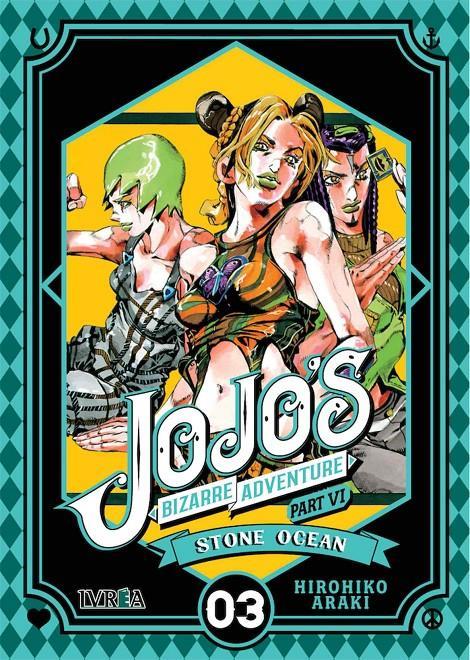 JOJO'S BIZARRE ADVENTURE PARTE 6: STONE OCEAN 03 | 9788418562792 | Hirohiko Araki