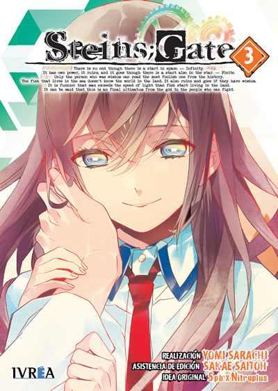 STEINS;GATE 03 | 9788416426096 | Yomi Sarachi, Sakae Saitoh & Nitroplus